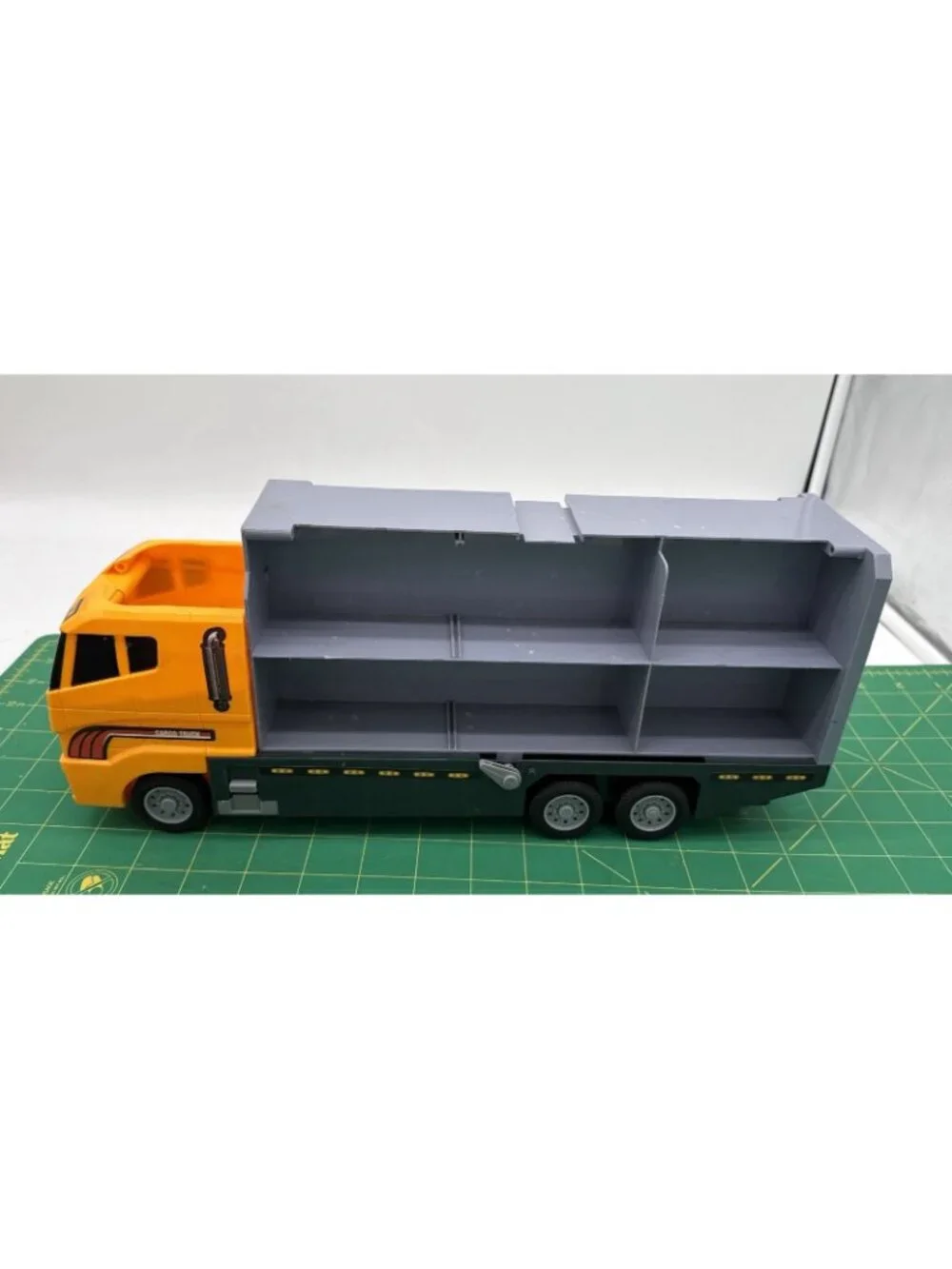 Cargo truck For Hot Wheels Matchbox toy diecast car storage hauler 14